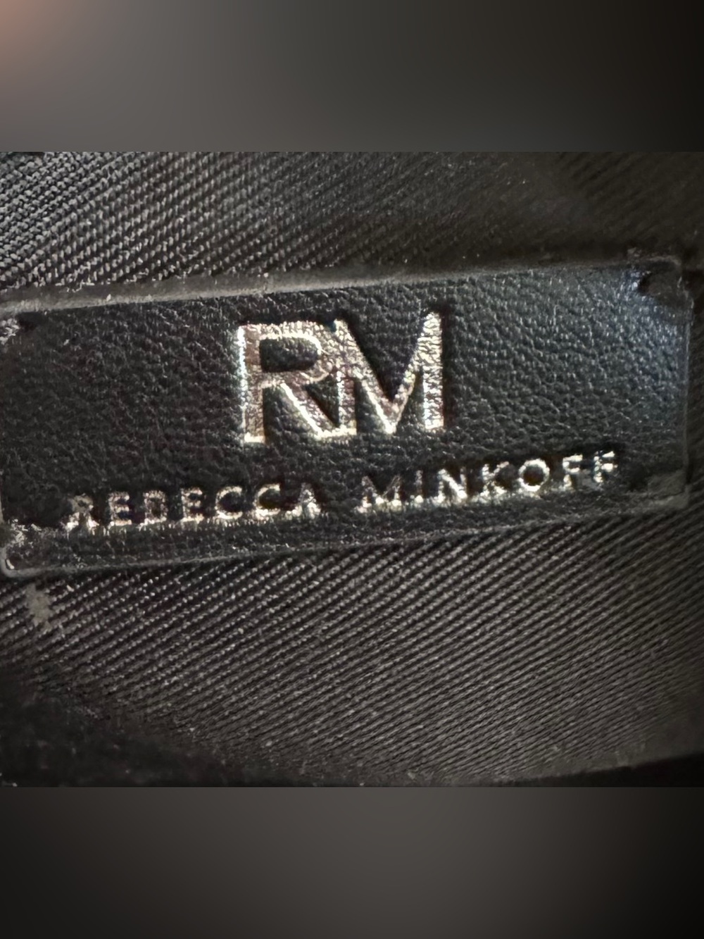Rebecca Minkoff Quilted Studded Camera Crossbody Bag Black Silver Hardware - Picture 3 of 10